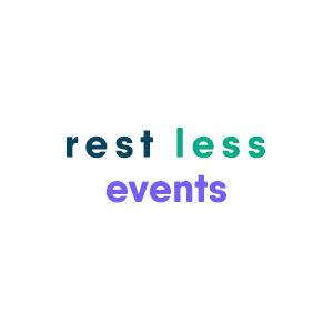 rest less events logo stacked