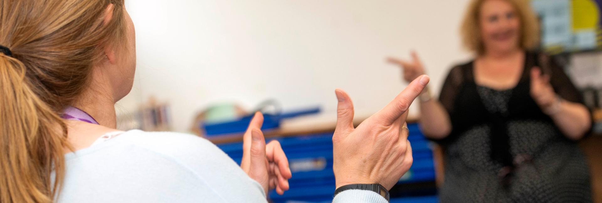 Emm Sharpe BSL Training